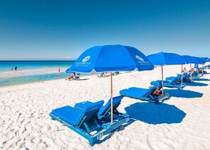 Am Strand, Liegestühle
