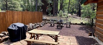 Log Cabin in the Woods