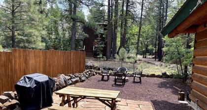 Log Cabin in the Woods