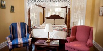 客房, 1 张大床 | 熨斗/熨板、免费 WiFi、床单