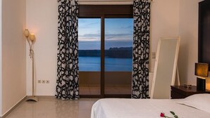 Luxury Villa, Multiple Beds, Non Smoking, Sea View | View from room - Villa Silvia (Chania)