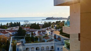 Elite Apartment, Sea View | Balcony - Budva Bay VIew Luxury Apartments (Budva)