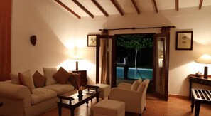 Sala de estar en el lobby