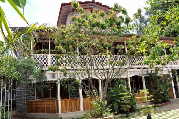 Voorkant van accommodatie