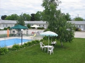 Seasonal outdoor pool