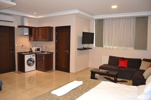 奢華開放式套房, 1 張特大雙人床和 1 張沙發床, 無障礙, 吸煙房 | 客房景觀