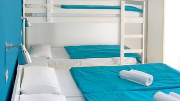 Quadruple Room, Multiple Beds, Non Smoking | In-room safe, free WiFi, bed sheets