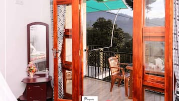 Honeymoon Room, 1 Queen Bed, Hill View | Desk, laptop workspace, free WiFi
