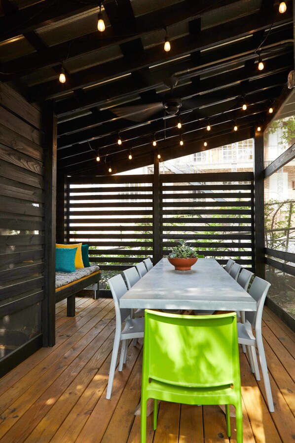 Restaurante al aire libre