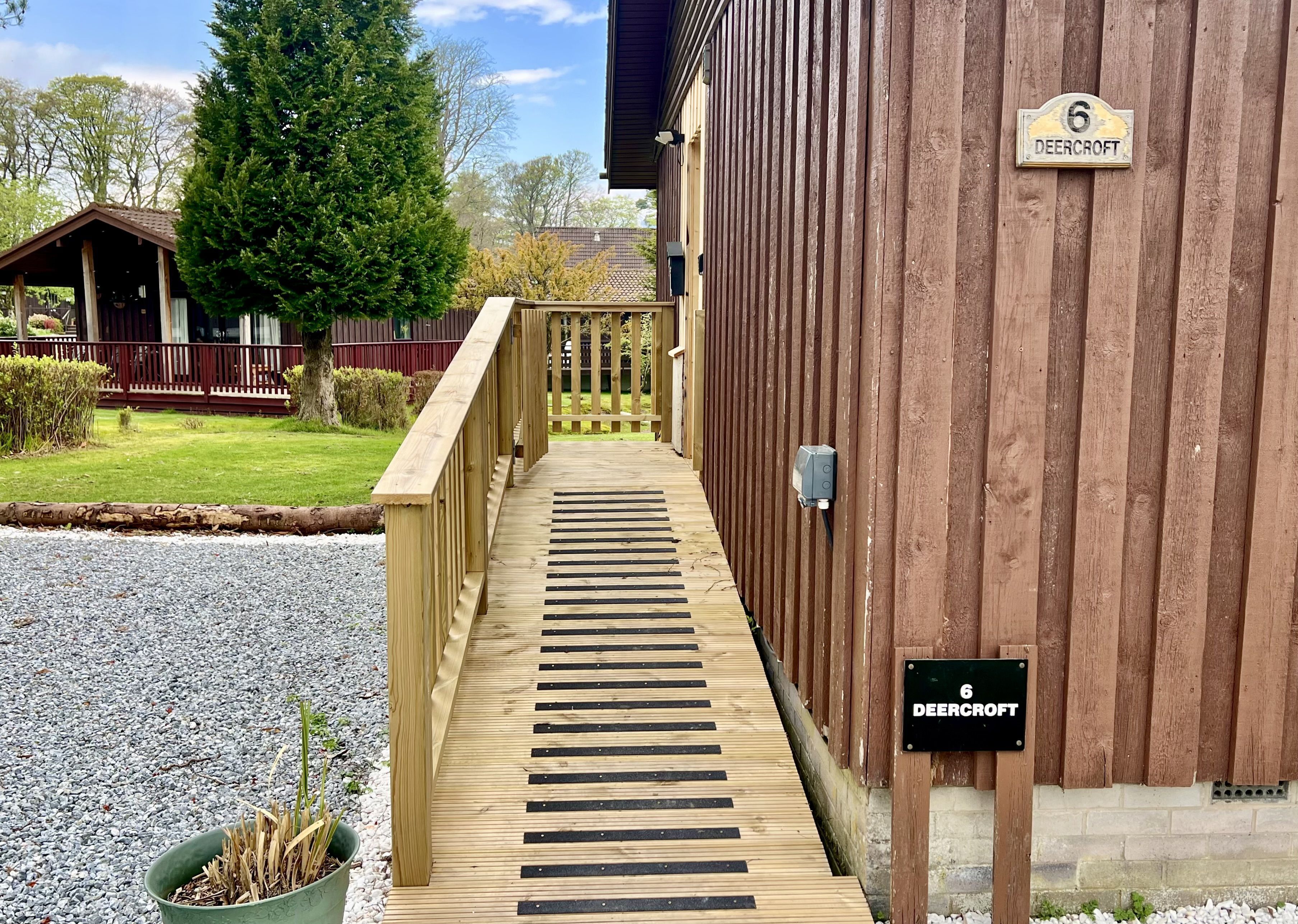 Enceinte de l’hébergement