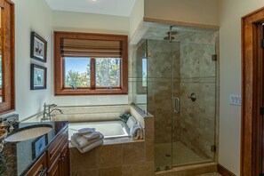 Shower, towels