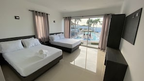 2 bedrooms, minibar, individually furnished, blackout curtains
