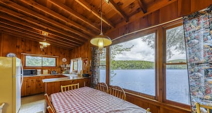 Dog-friendly cabin with lakefront location, 20' dock, smart TV