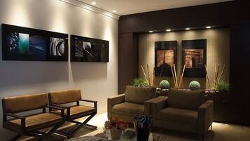 Lobby sitting area