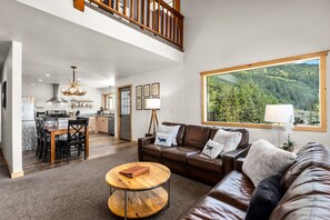 Télévision, cheminée, jeux vidéo, lecteur de DVD