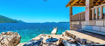 Villa Ragusea with Heating Pool and Private Beach