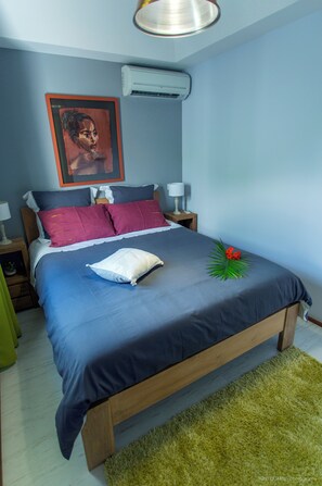 1 chambre, fer et planche à repasser, Wi-Fi gratuit, draps fournis