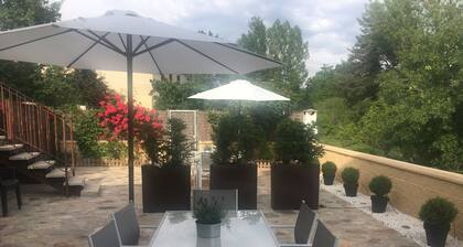 Casa rural Centeno, Terraza, Jardín BBQ, Chimenea, wifi, Hayedo Montejo