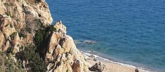 Beautyful hvide sten i Sant Pol de Mar