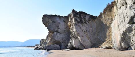 Beach nearby, beach towels