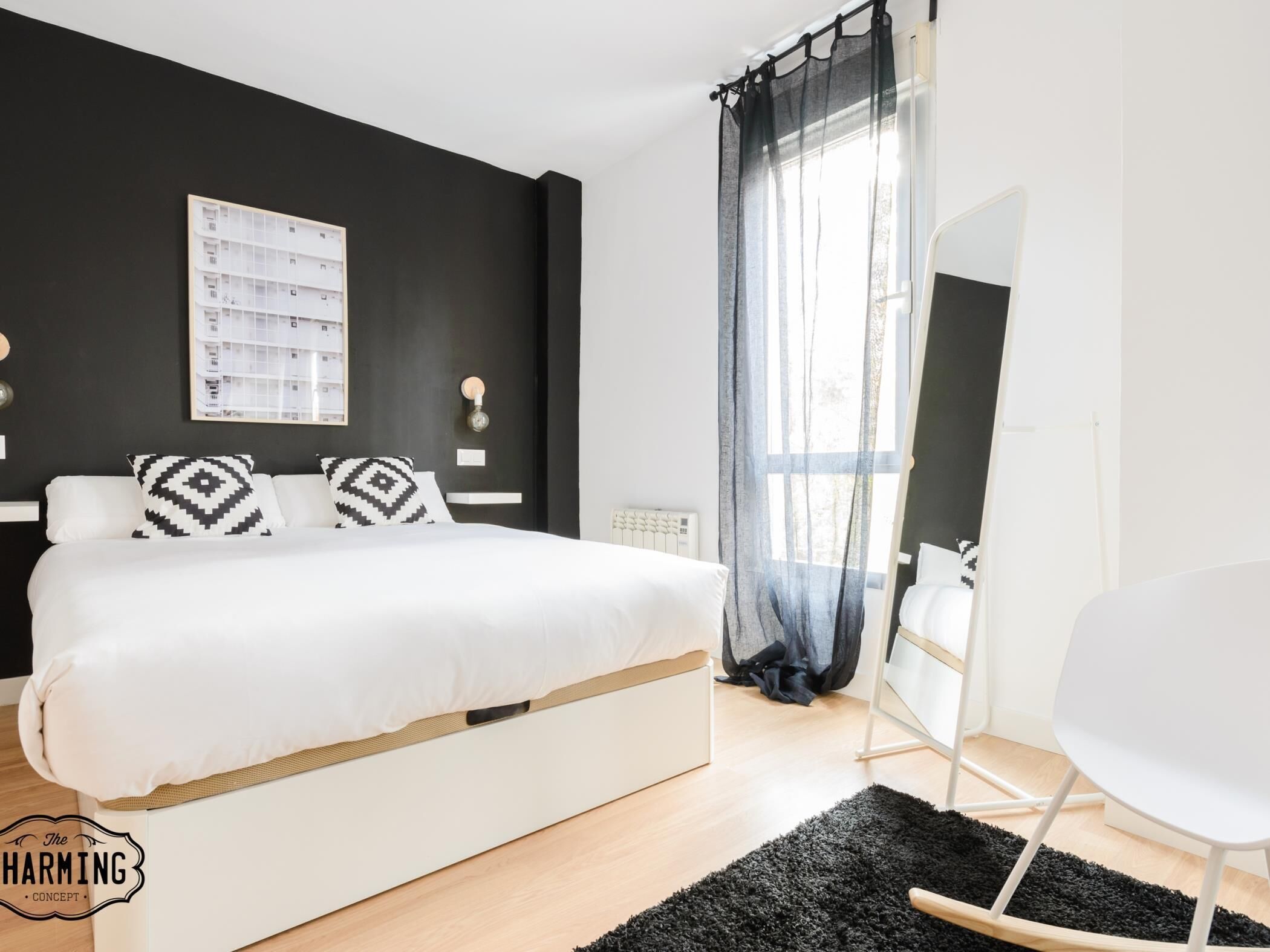 1 chambre, chambres insonorisées, fer et planche à repasser