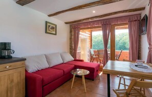 TV connectée, cheminée, chaîne hi-fi