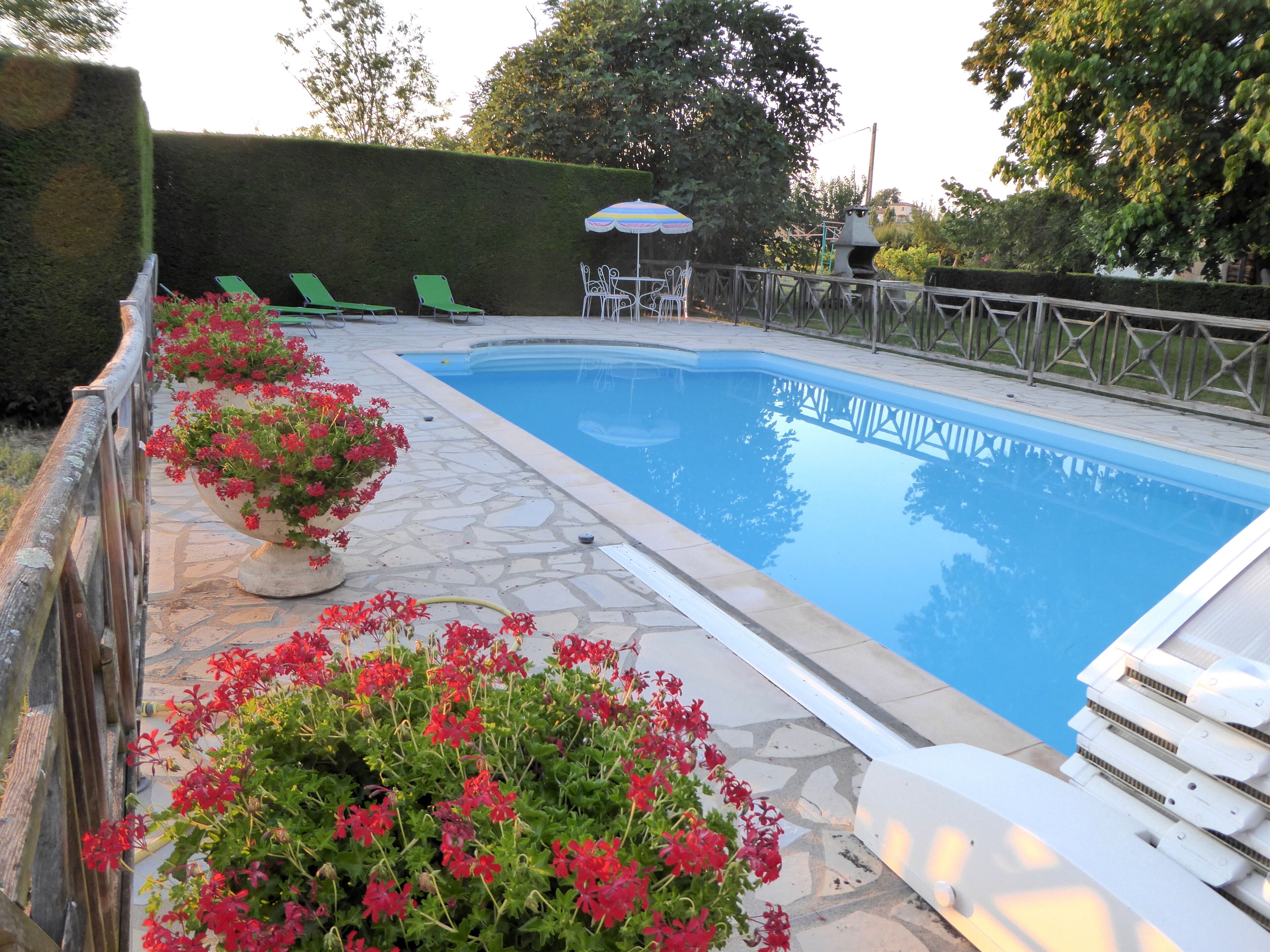 Alberca al aire libre 