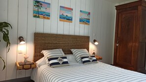 1 bedroom, iron/ironing board, free WiFi, bed sheets