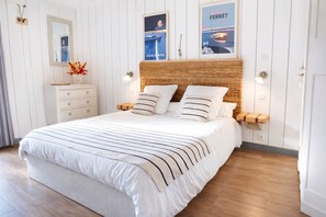 1 bedroom, iron/ironing board, free WiFi, bed sheets - Romantic cottage with private heated pool - 2 pers - Bassin d'Arcachon (Lanton)