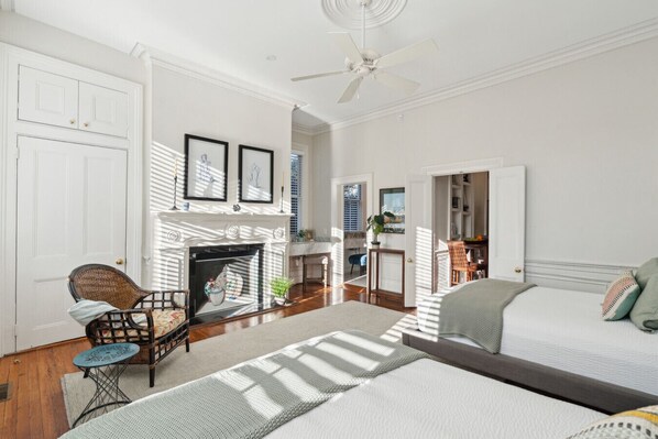 2 bedrooms, desk, iron/ironing board, travel crib - 8A at Saint Philip Square, One Block to King, Stylish Group Favorite (Charleston)