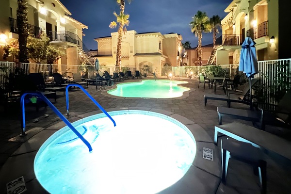 Piscina externa, piscina aquecida