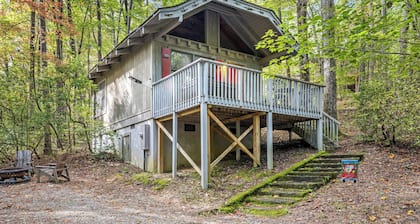 1 Bedroom Cozy Cabin 4 miles to Downtown Helen! Fireplace, Kitchen, Fire Pit!