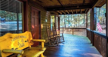 "SAUTEE WOODS" COZY GETAWAY without breaking the bank ! NOW WITH EV CHARGING !