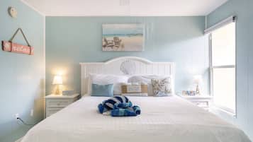 1 slaapkamer, een strijkplank/strijkijzer, gratis wifi, beddengoed