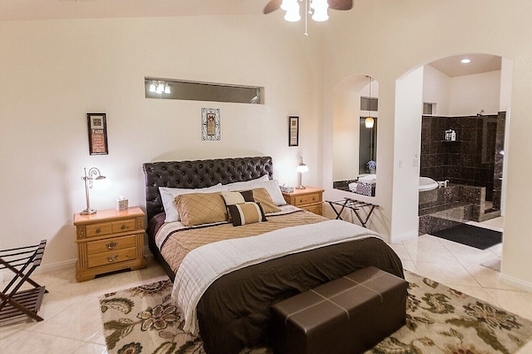 3 slaapkamers, een bureau, een strijkplank/strijkijzer, gratis wifi