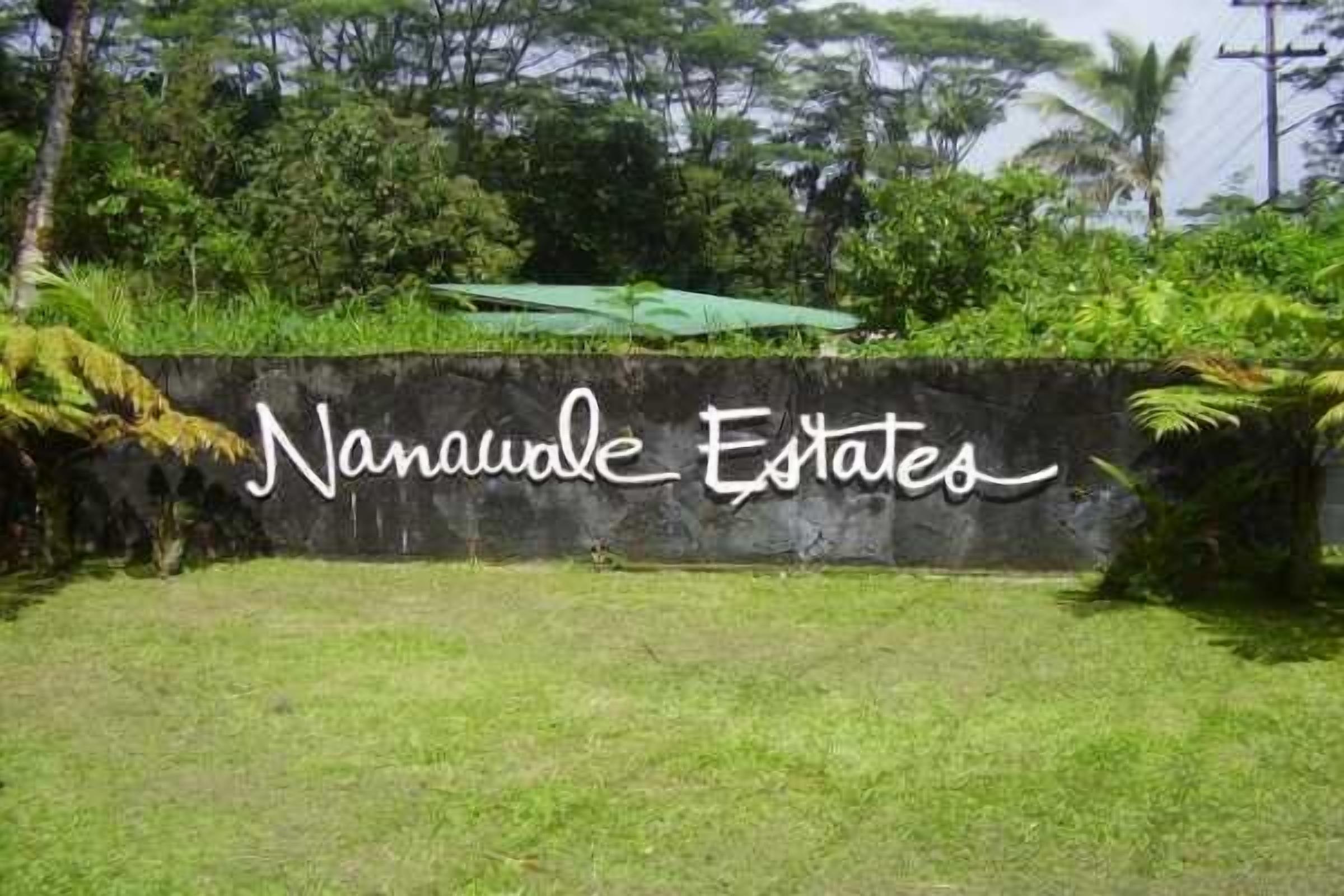 Nanawale Estate and up and coming subdivision