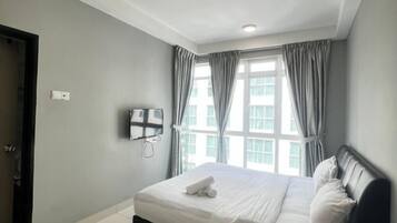 Individually decorated, individually furnished, blackout curtains