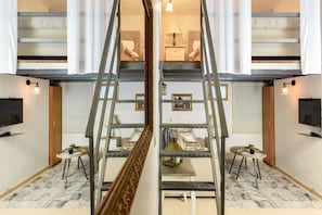 Gallery Apartment, 1 Double Bed with Sofa bed, Non Smoking | Living area | LCD TV