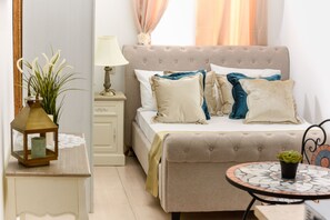 Monolocale, 1 letto matrimoniale, non fumatori | Tende oscuranti, Wi-Fi gratuito, lenzuola