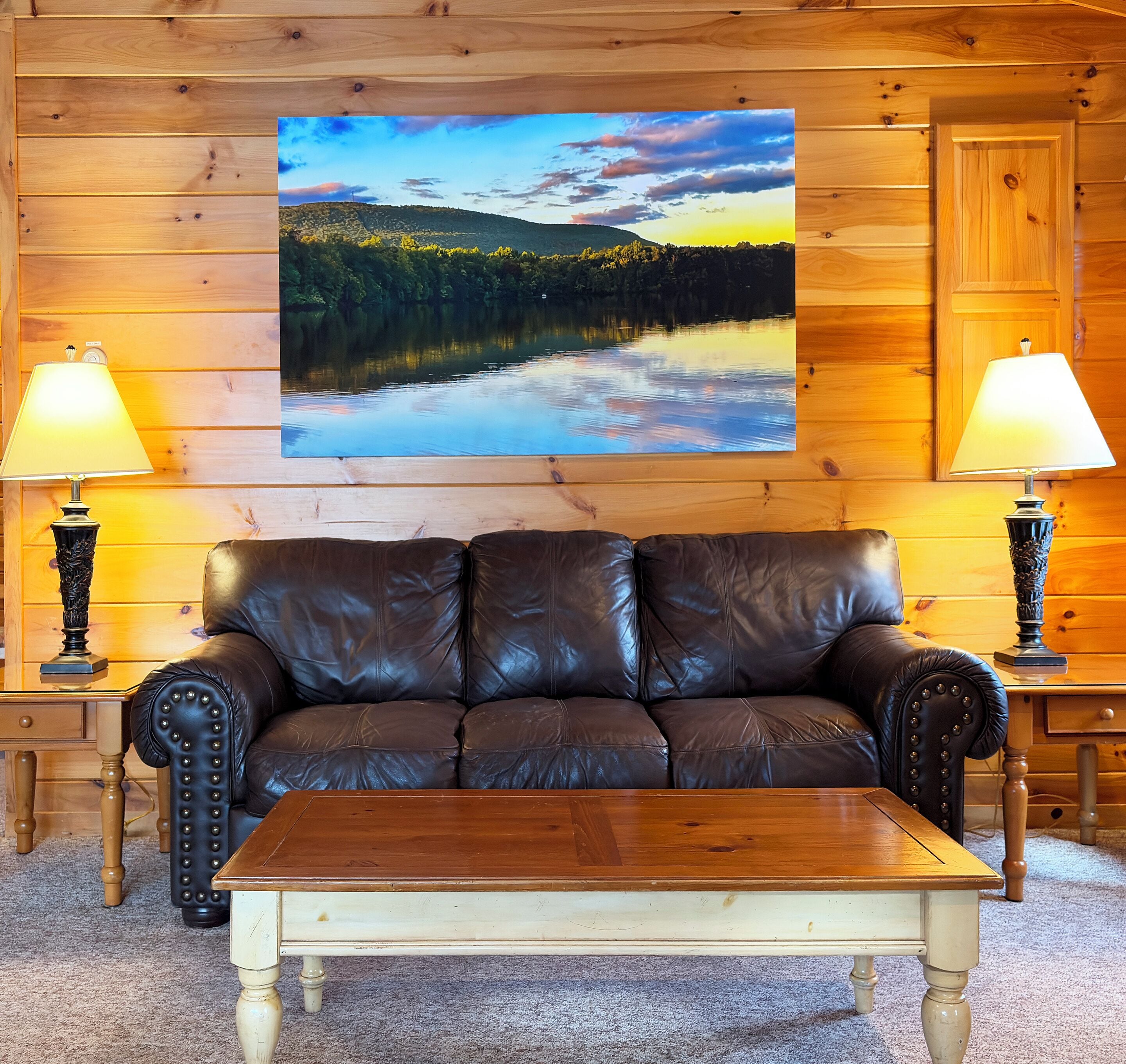 Familjestuga - 2 sovrum - utsikt mot stranden - vid sjön (53) | Vardagsrum