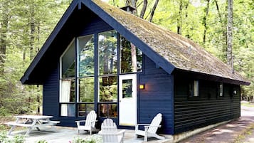 Cabaña familiar, 3 habitaciones, chimenea, vista al lago (26) | Ropa de cama de alta calidad y decoración personalizada