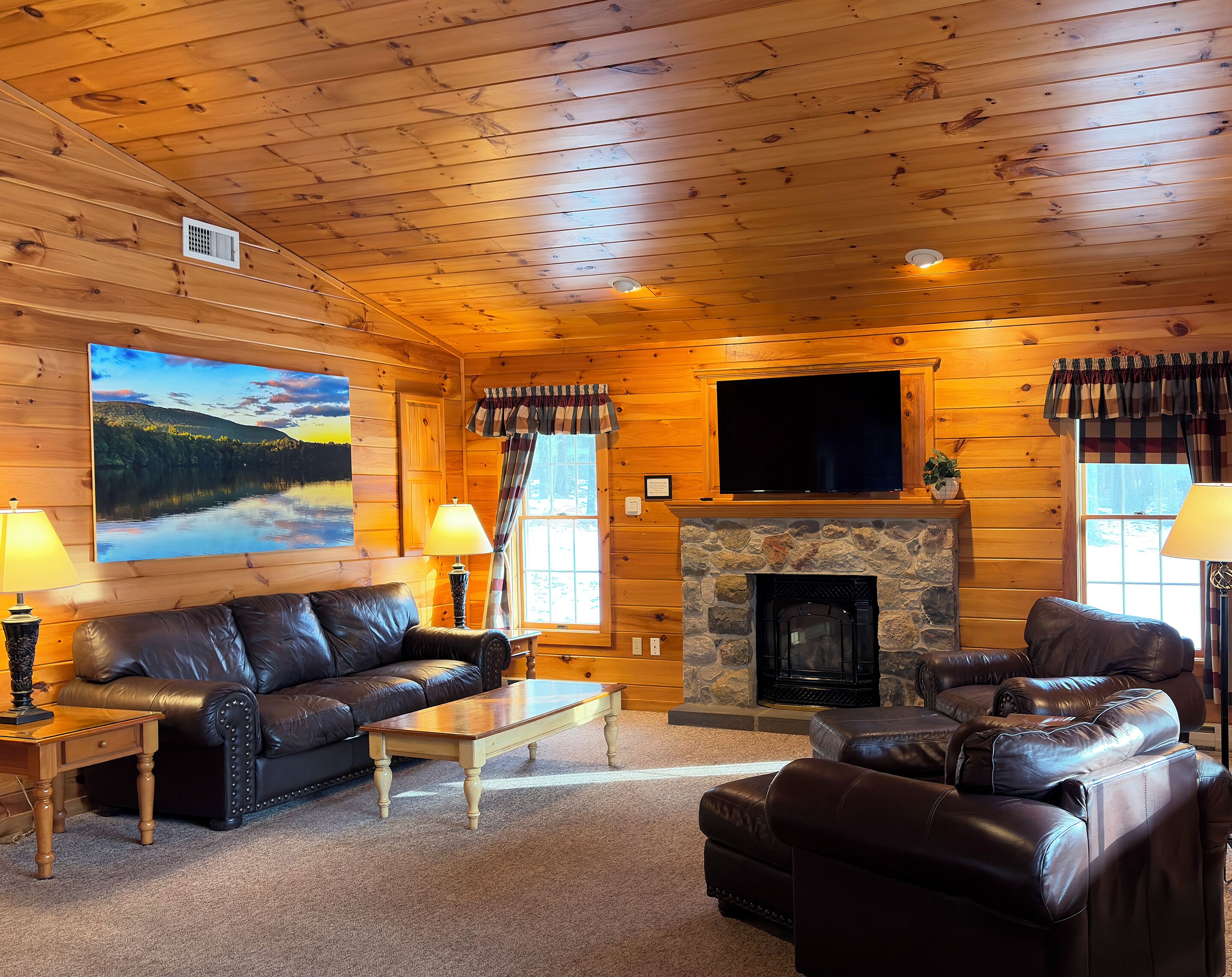 Familiehytte - 2 soveværelser (53) | Stue