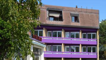 Fassade der Unterkunft