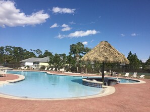 Alberca al aire libre 