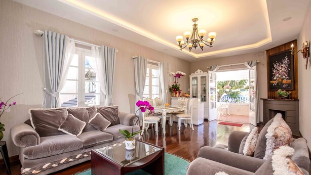 Appartement, 4 chambres, non-fumeur | Coin salon du hall