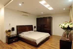Superior Apartment, 1 Bedroom | In-room safe, desk, iron/ironing board, free WiFi - Hera Building (Hanoi)