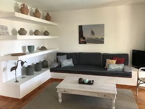 TV, DVD player, stereo - 4 bedrooms Villa with pool, Sea view - 3 min walk to Binibeca vell (Binibequer)