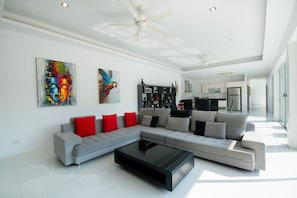 Villa | Living room | LCD TV