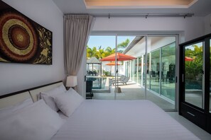 Villa | 3 bedrooms, in-room safe, desk, iron/ironing board - Kamala Contemporary 3 Bedrooms Pool Villa (Kamala)