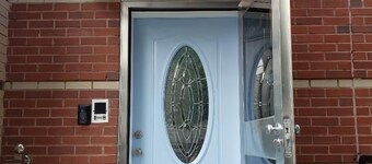 This room is a simple quiet getaway for a family or a couple.